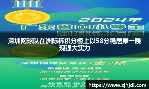 深圳网球队在洲际杯积分榜上以58分稳居第一展现强大实力
